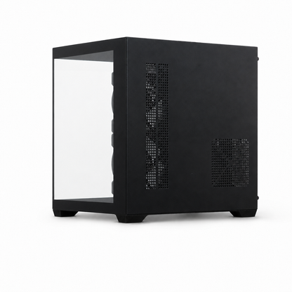 GABINETE DXGA275BK C/ LOGO 3 FANS RGB DUEX