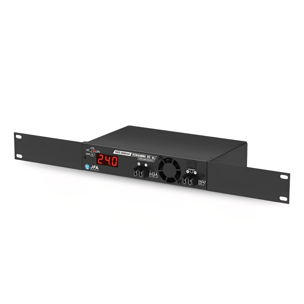 RETIFICADORA NOBREAK 12V/8A RACK OU BANCADA JFA